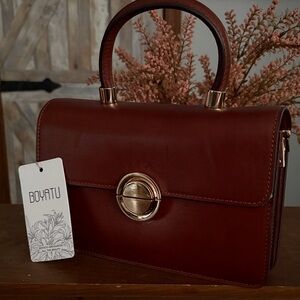 Elegant Brown Satchel